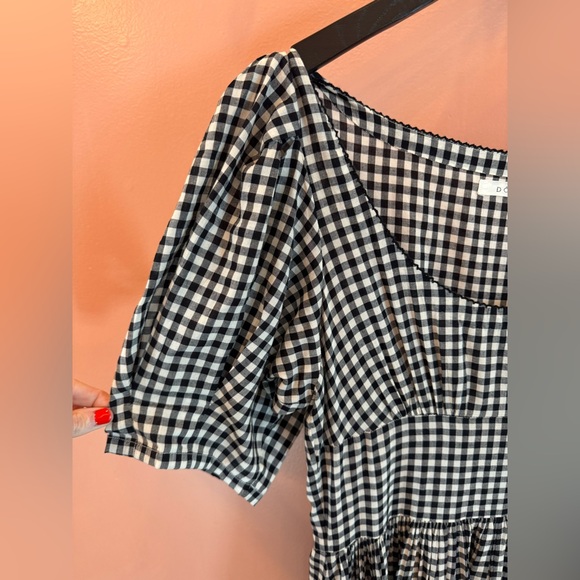 Doen Black and White Gingham Dress - Picture 4 of 9